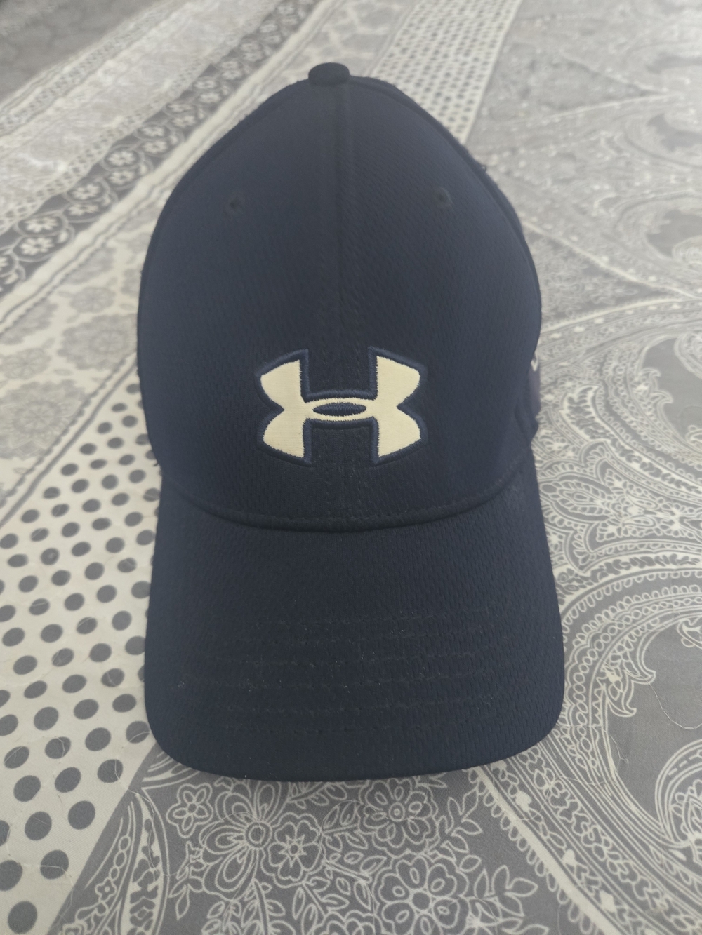 4 For $24 Under Armour Men's Classic Navy Blue Baseball Cap - Fitted Size Large